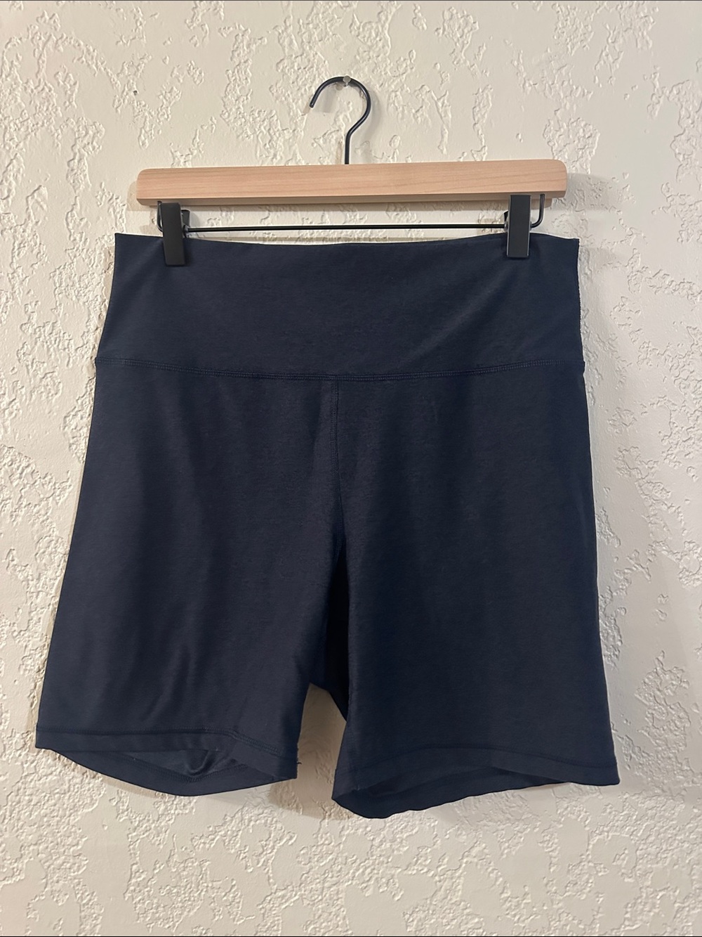 Women's Navy Active High-Waist Bike Shorts